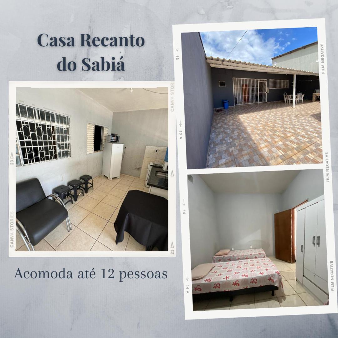Casas De Temporadas - Hotel Recanto Do Sossego Uberlândia Екстериор снимка